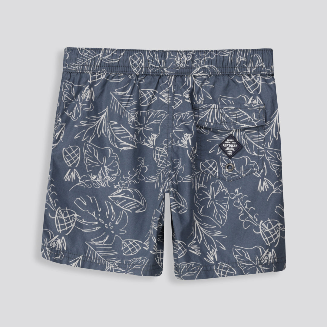 Boys Pool Shorts _ 155096 _ Petrol