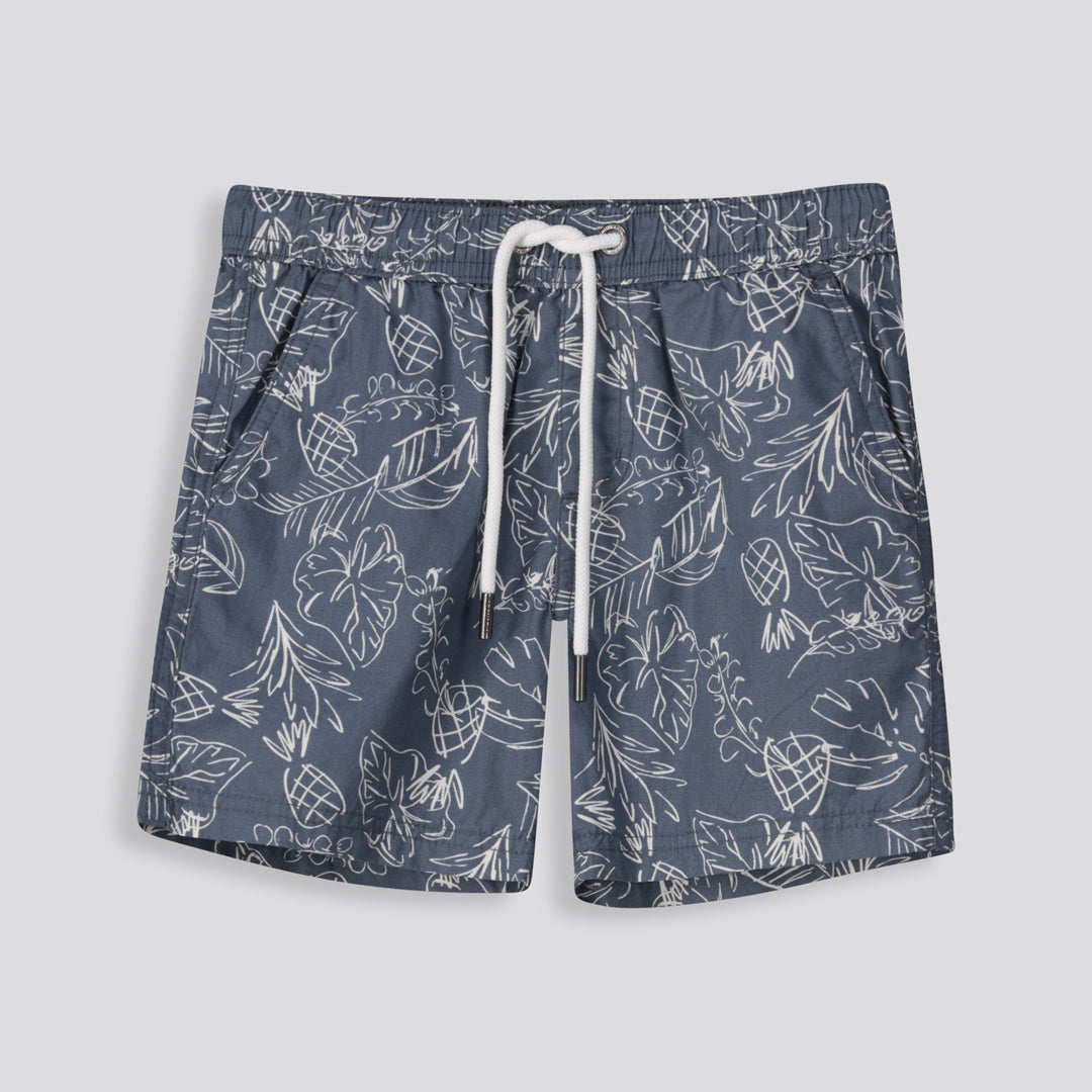 Boys Pool Shorts _ 155096 _ Petrol