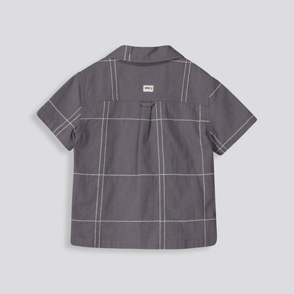 Boys Printed Shirt _ 155273 _ Charcoal
