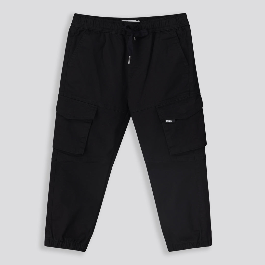 Boys Cargo Pants _ 158847 _ Black