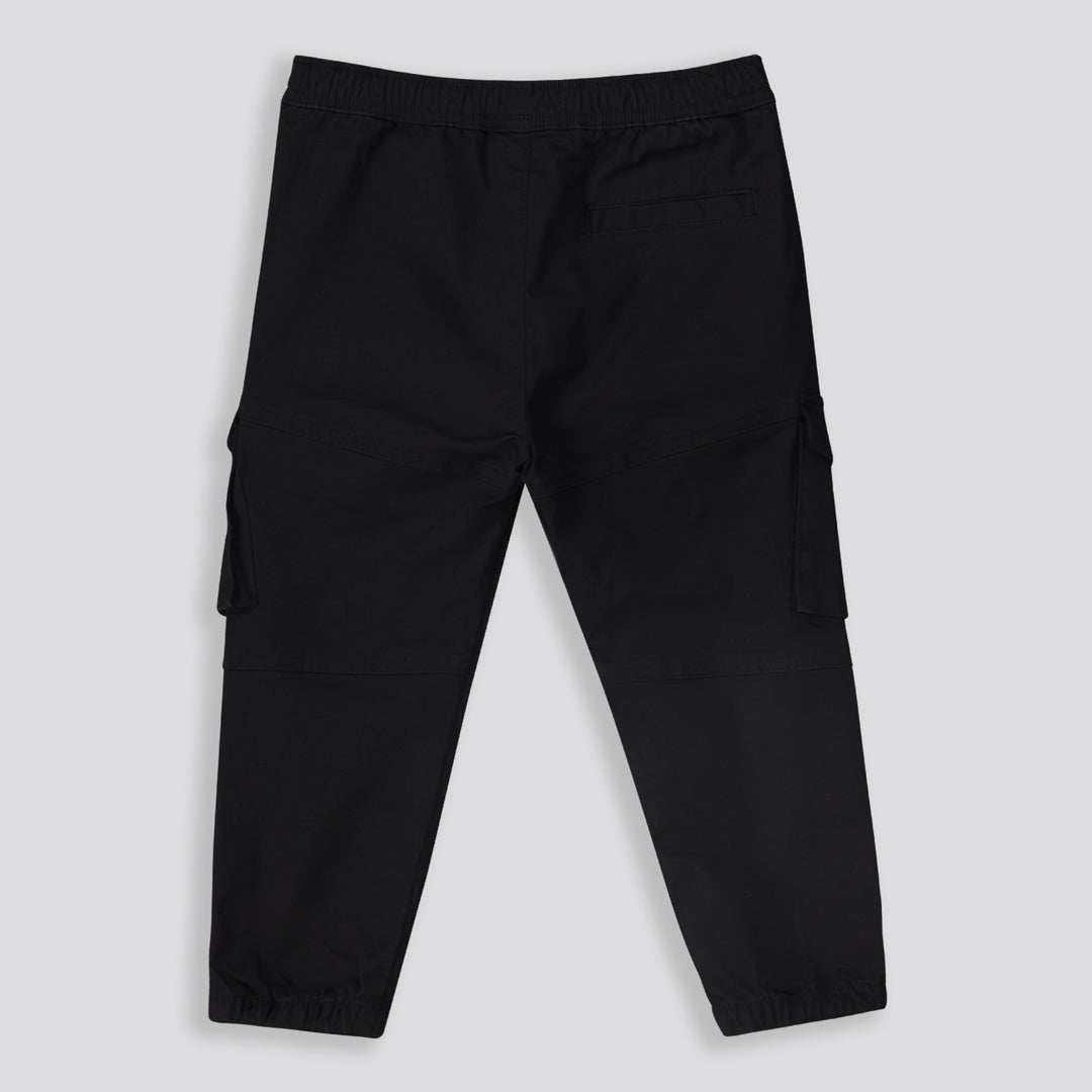 Boys Cargo Pants _ 158847 _ Black
