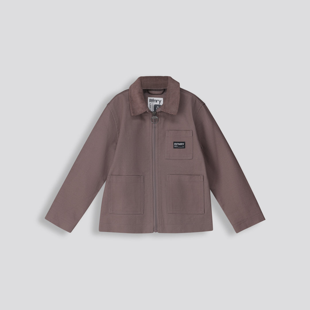 Twill Jacket _ 158835 _ Brown