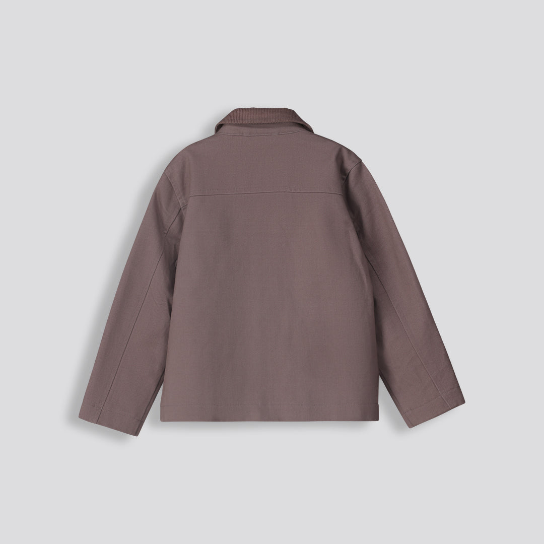 Twill Jacket _ 158835 _ Brown