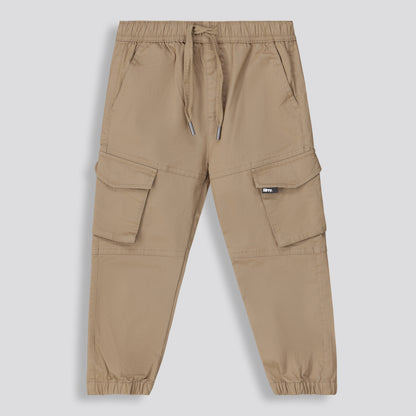 Boys Cargo Pants _ 158847 _ Toffee