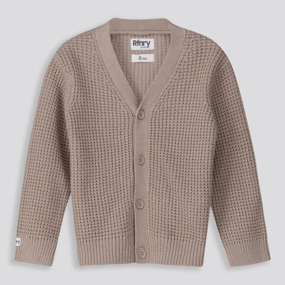 Boys Cardigan _ 158922 _ Biscuit