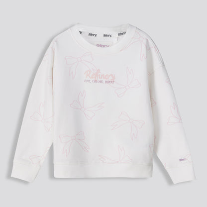Girls Graphic Sweater _ 159133 _ Milk