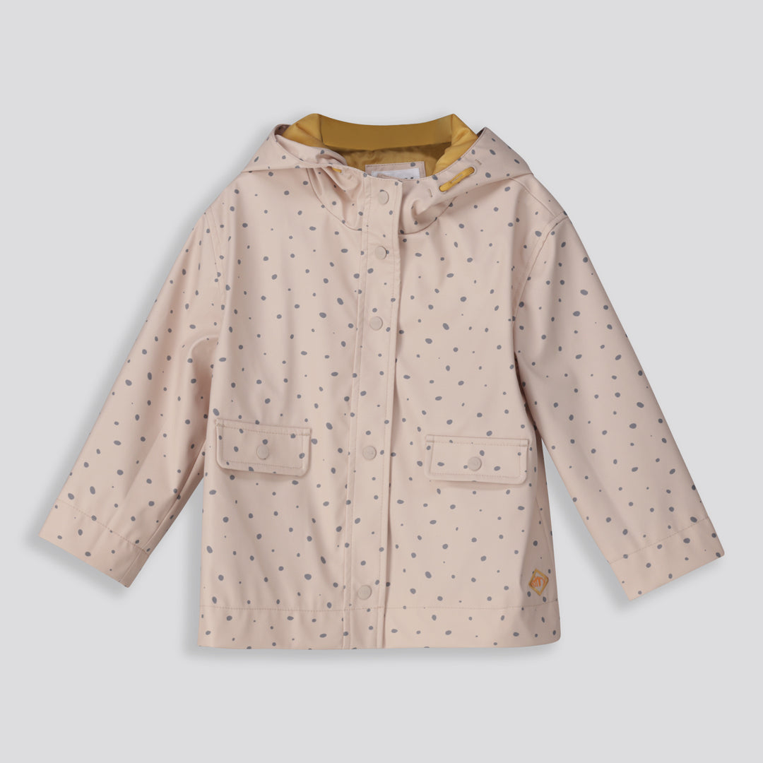 Girls Raincoat _ 159156 _ Stone