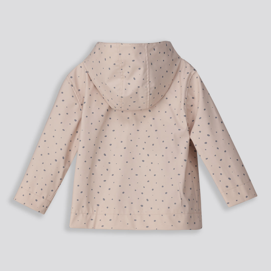 Girls Raincoat _ 159156 _ Stone