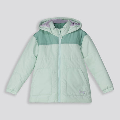Girls Puffer Jacket _ 159157 _ Green