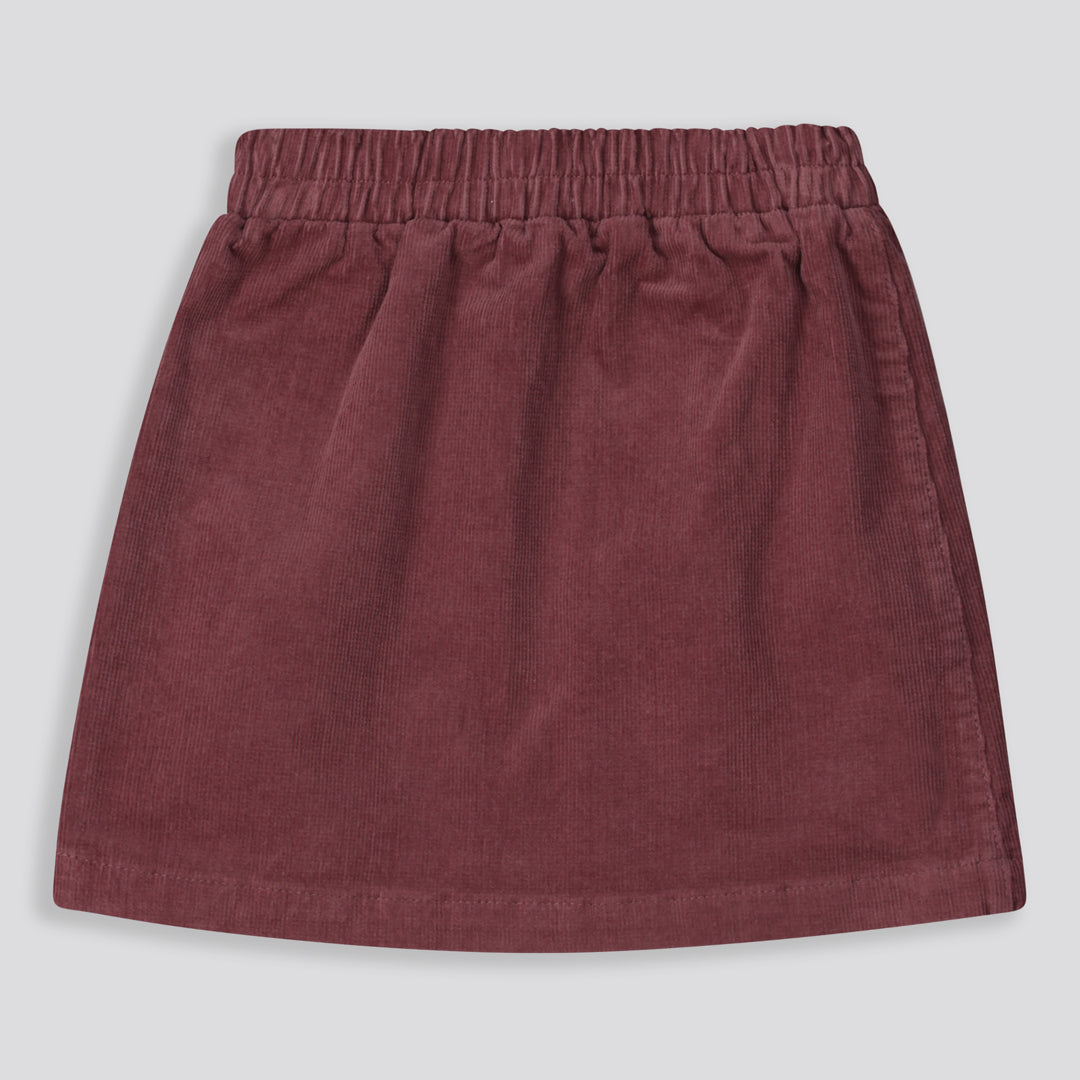 Girls Corduroy Skirt _ 159160 _ Mauve