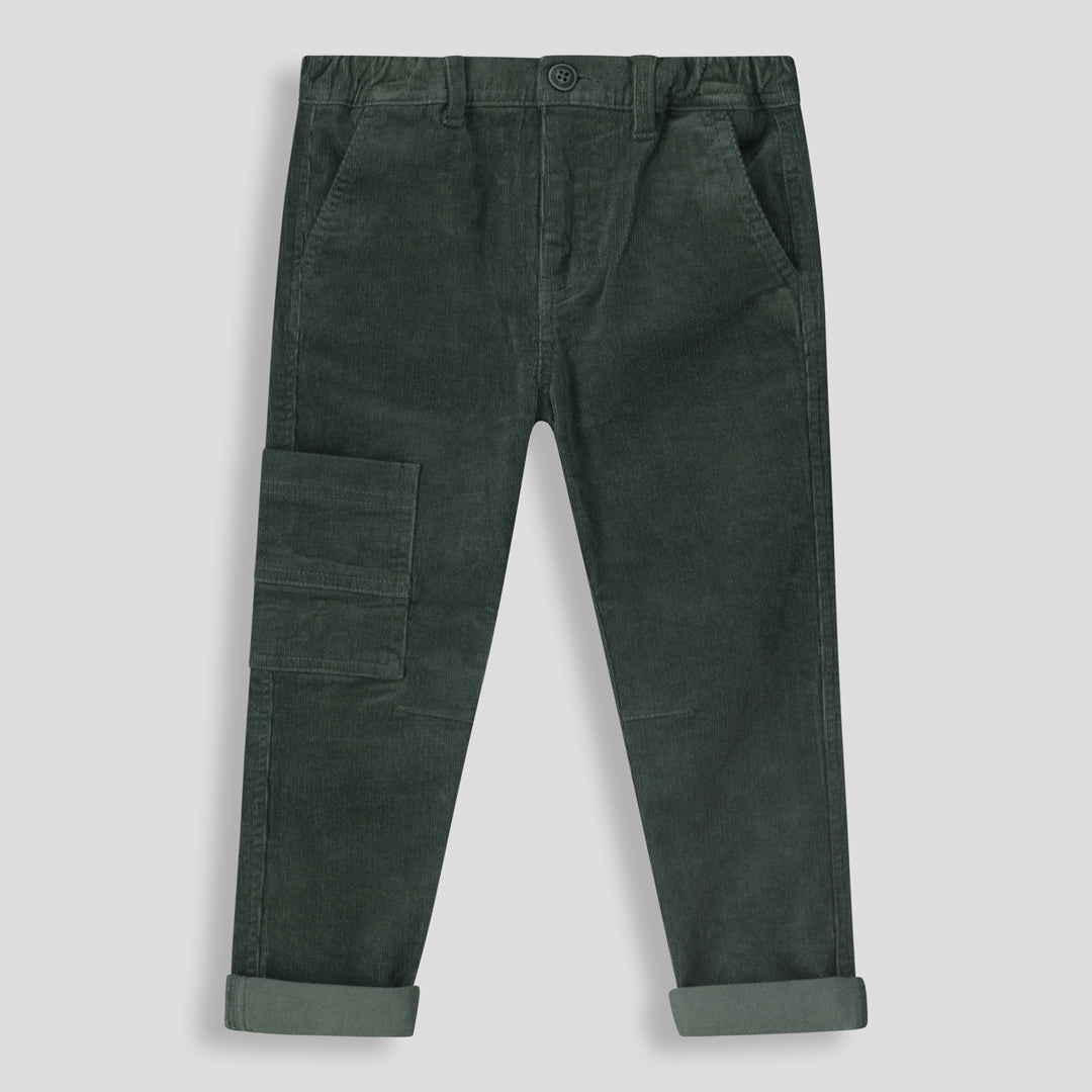 Boys Corduroy Pants _ 159290 _ Fatigue