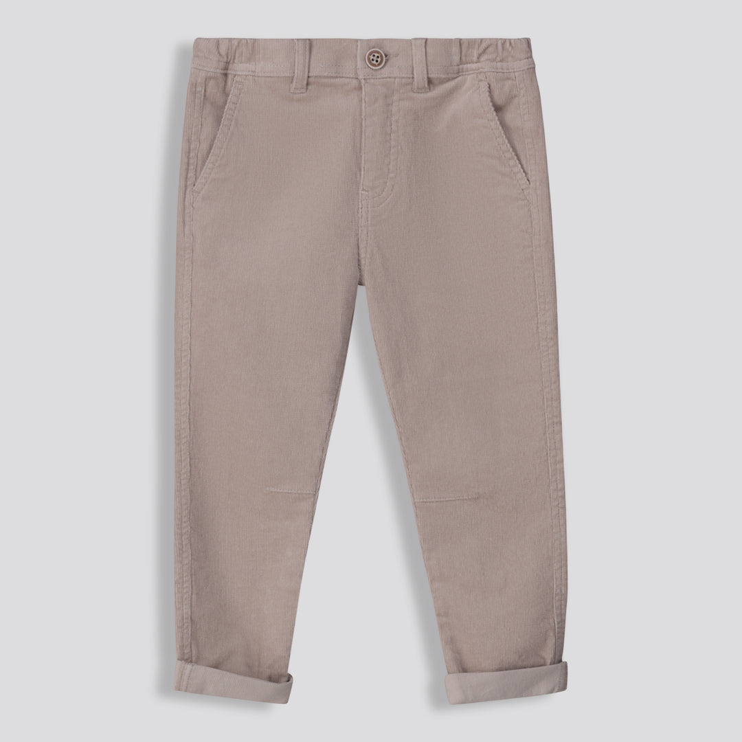 Boys Corduroy Pants _ 159291 _ Taupe