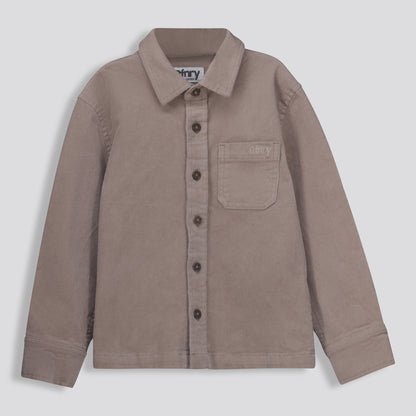 Boys Corduroy Shirt _ 159293 _ Taupe