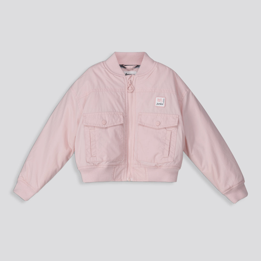 Girls Bomber Jacket _ 159656 _ Light Pink