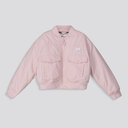 Girls Bomber Jacket _ 159656 _ Light Pink