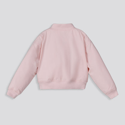 Girls Bomber Jacket _ 159656 _ Light Pink
