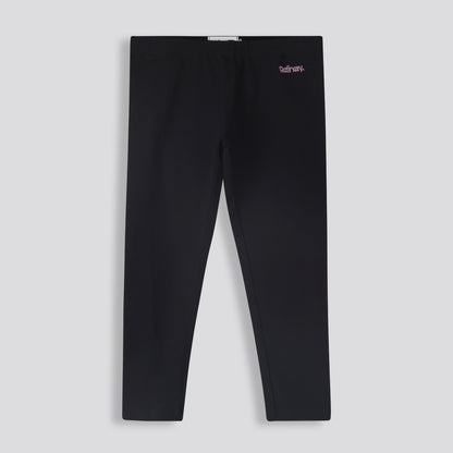 Girls Black Leggings _ 159668 _ Black