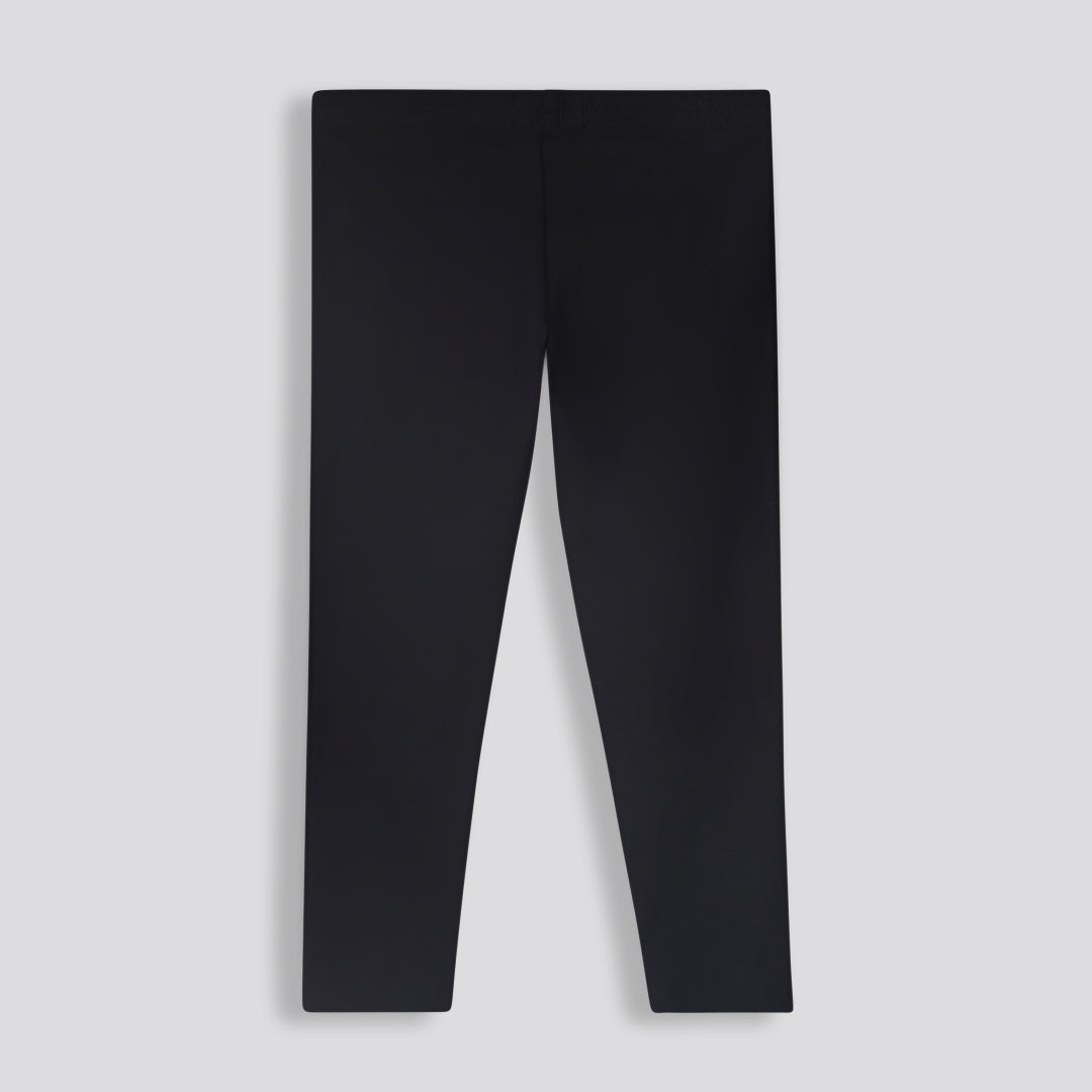 Girls Black Leggings _ 159668 _ Black