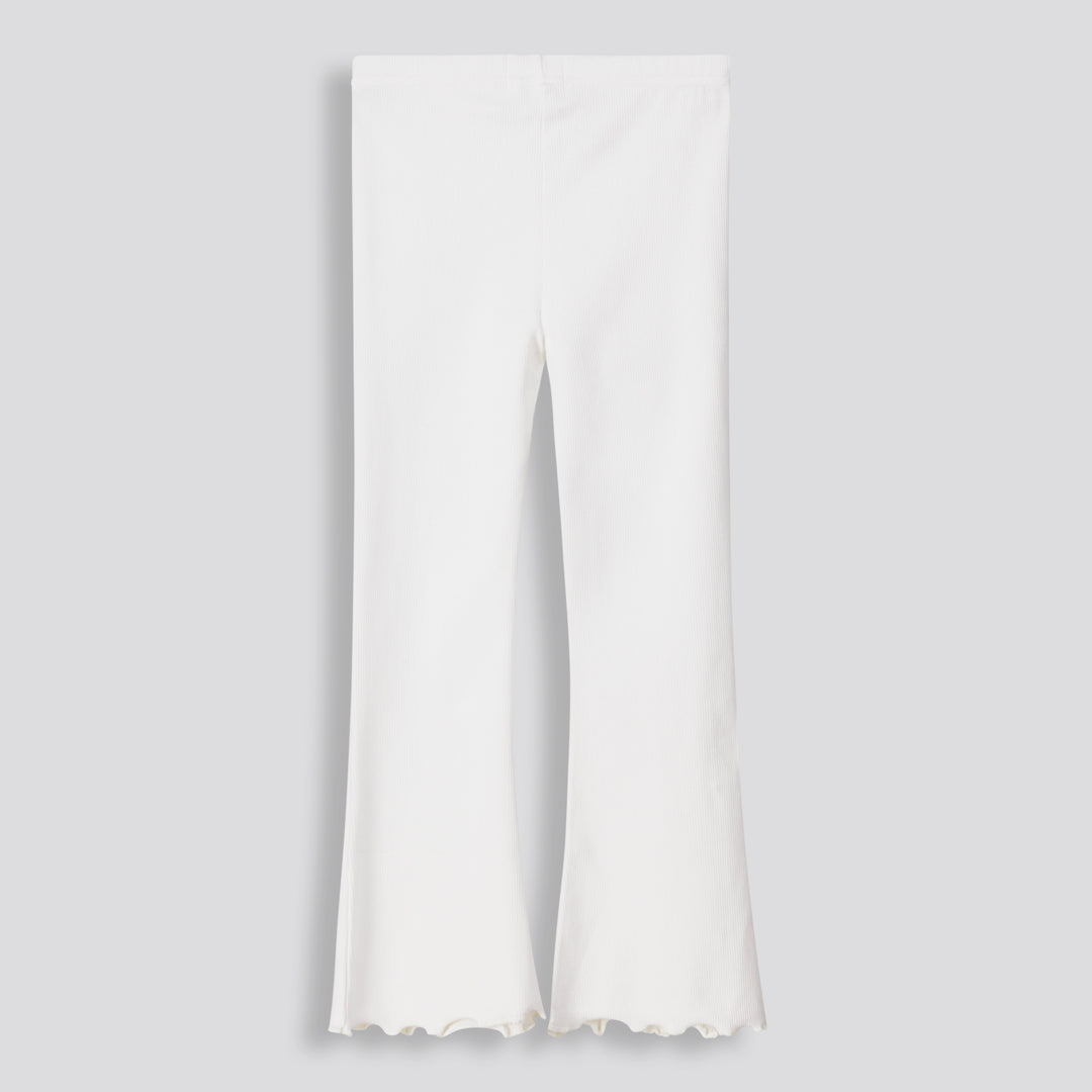 Girls Flare Leggings _ 159671 _ Milk