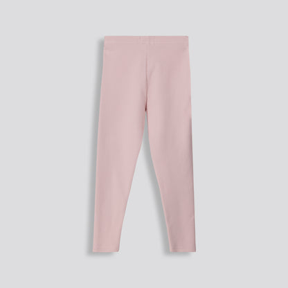 Girls Ribbed Leggings _ 159674 _ Pink