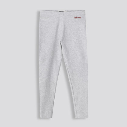 Girls Ribbed Leggings _ 159681 _ Ice Mel