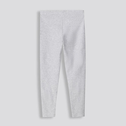 Girls Ribbed Leggings _ 159681 _ Ice Mel