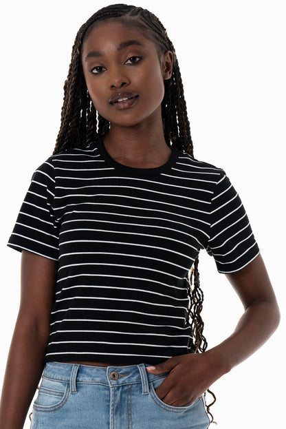Striped Fitted T-Shirt