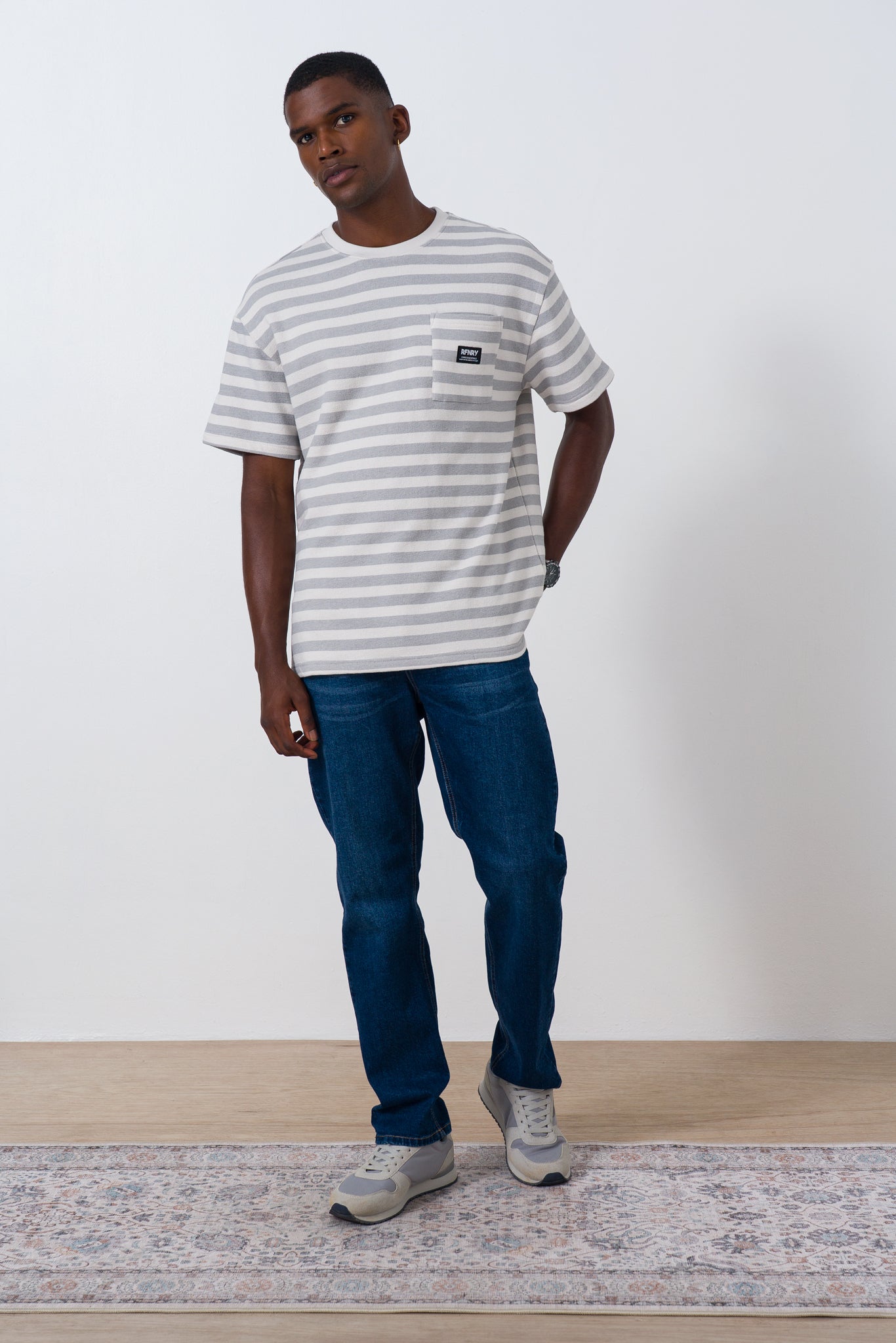 Textured Oversized T-shirt