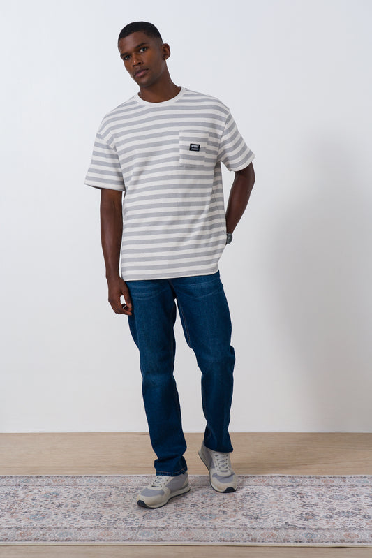 Textured Oversized T-shirt
