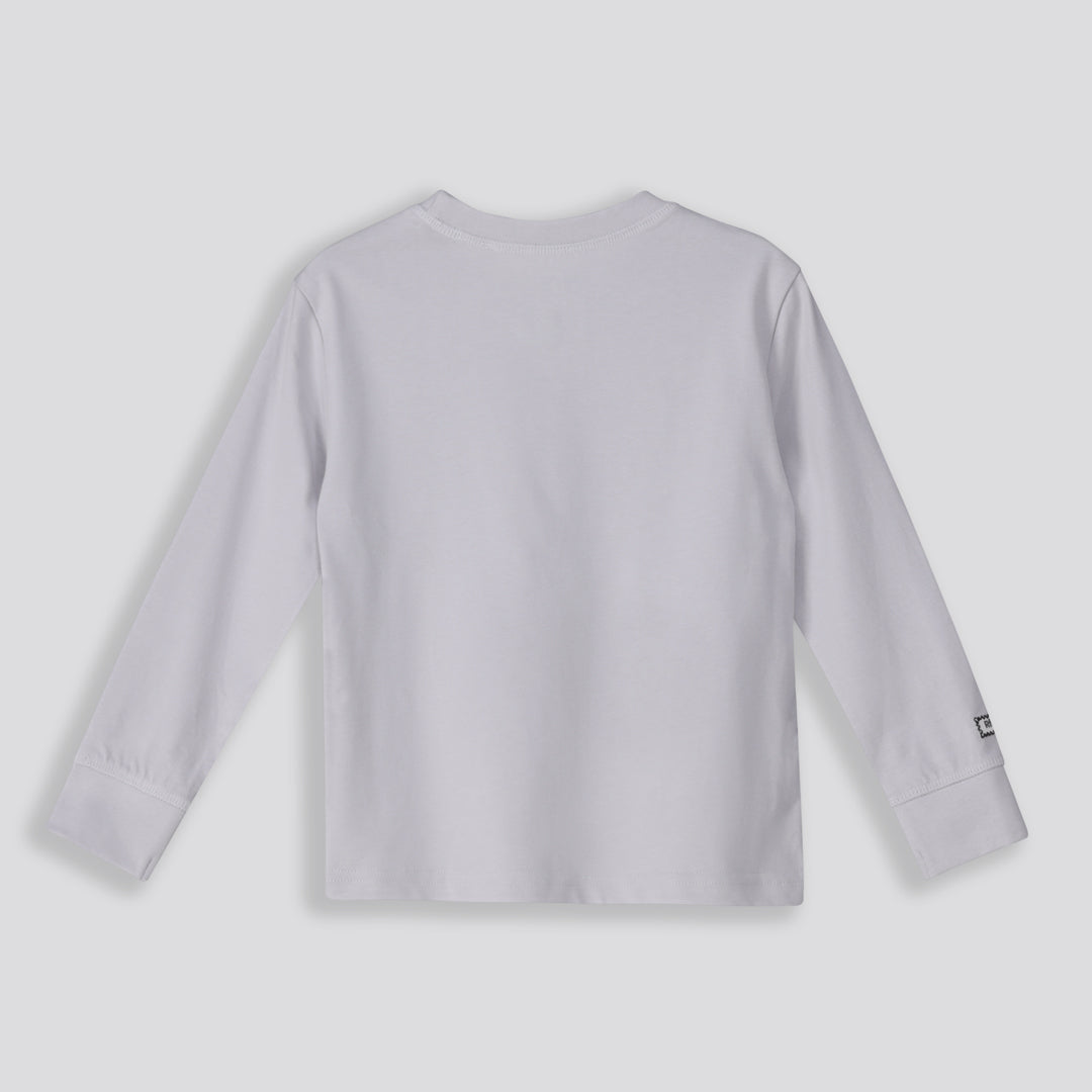 Boys Long Sleeve Tee _ 160064 _ Light Grey