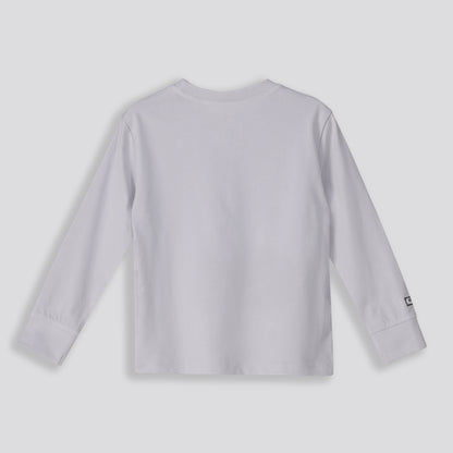 Boys Long Sleeve Tee _ 160064 _ Light Grey