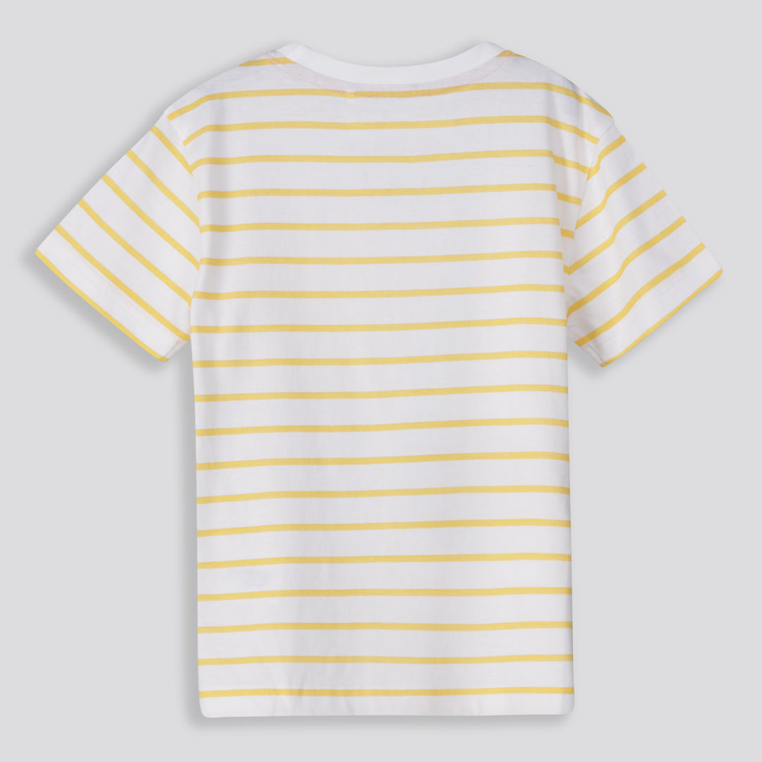 Boys Pocket Tee _ 160072 _ Yellow