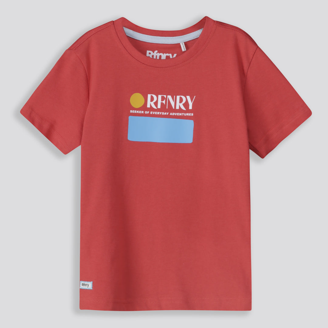 Boys Graphic Tee _ 160081 _ Red