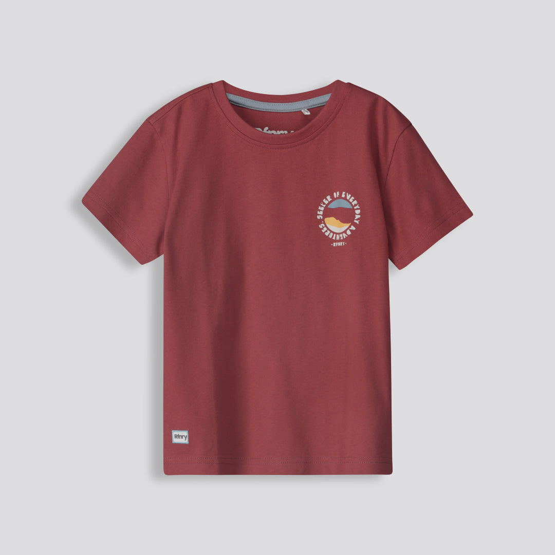 Boys Graphic Tee _ 160521 _ Rust