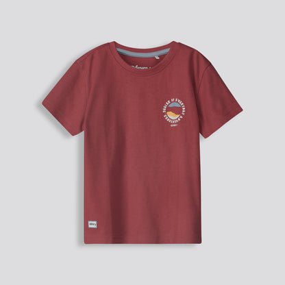 Boys Graphic Tee _ 160521 _ Rust