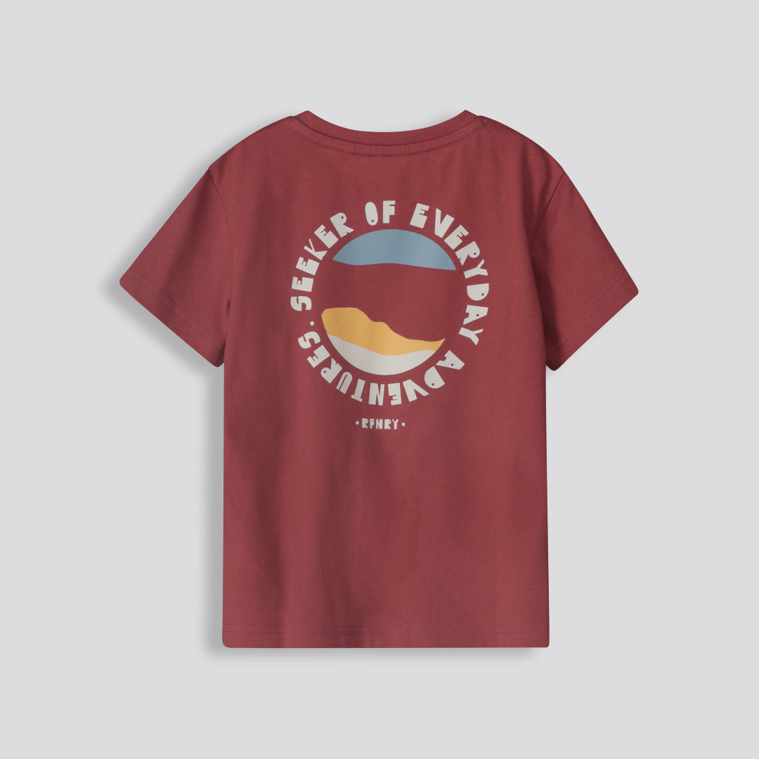 Boys Graphic Tee _ 160521 _ Rust