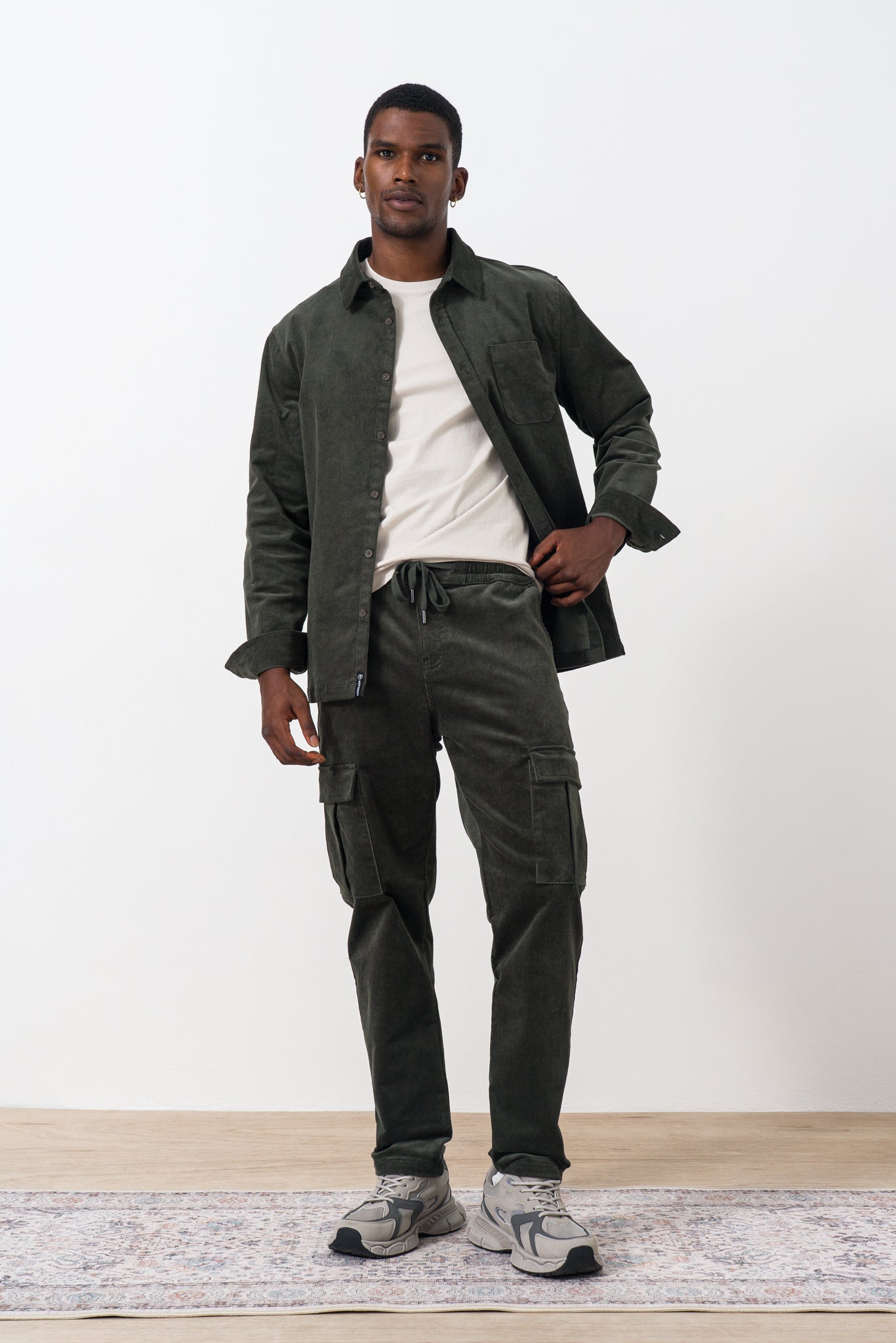 Corduroy Cargo Pants