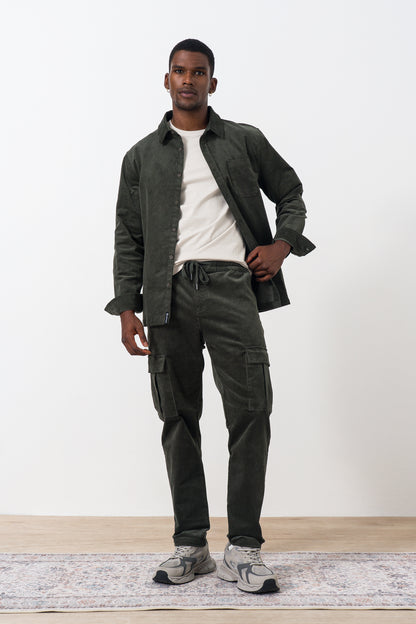 Corduroy Cargo Pants