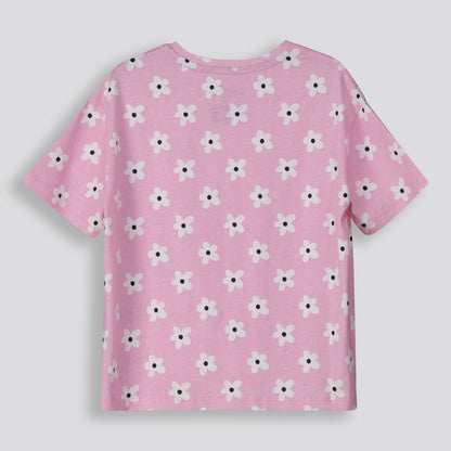 Girls Flower Tee