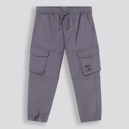 Boys Cargo Pants _ 165476 _ Charcoal