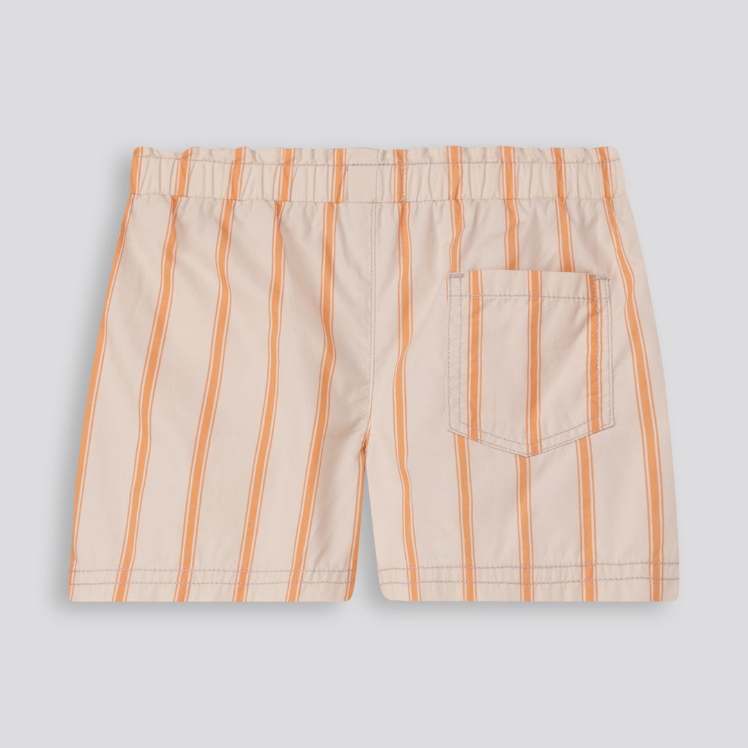 Girls Poplin Shorts _ 166011 _ Orange
