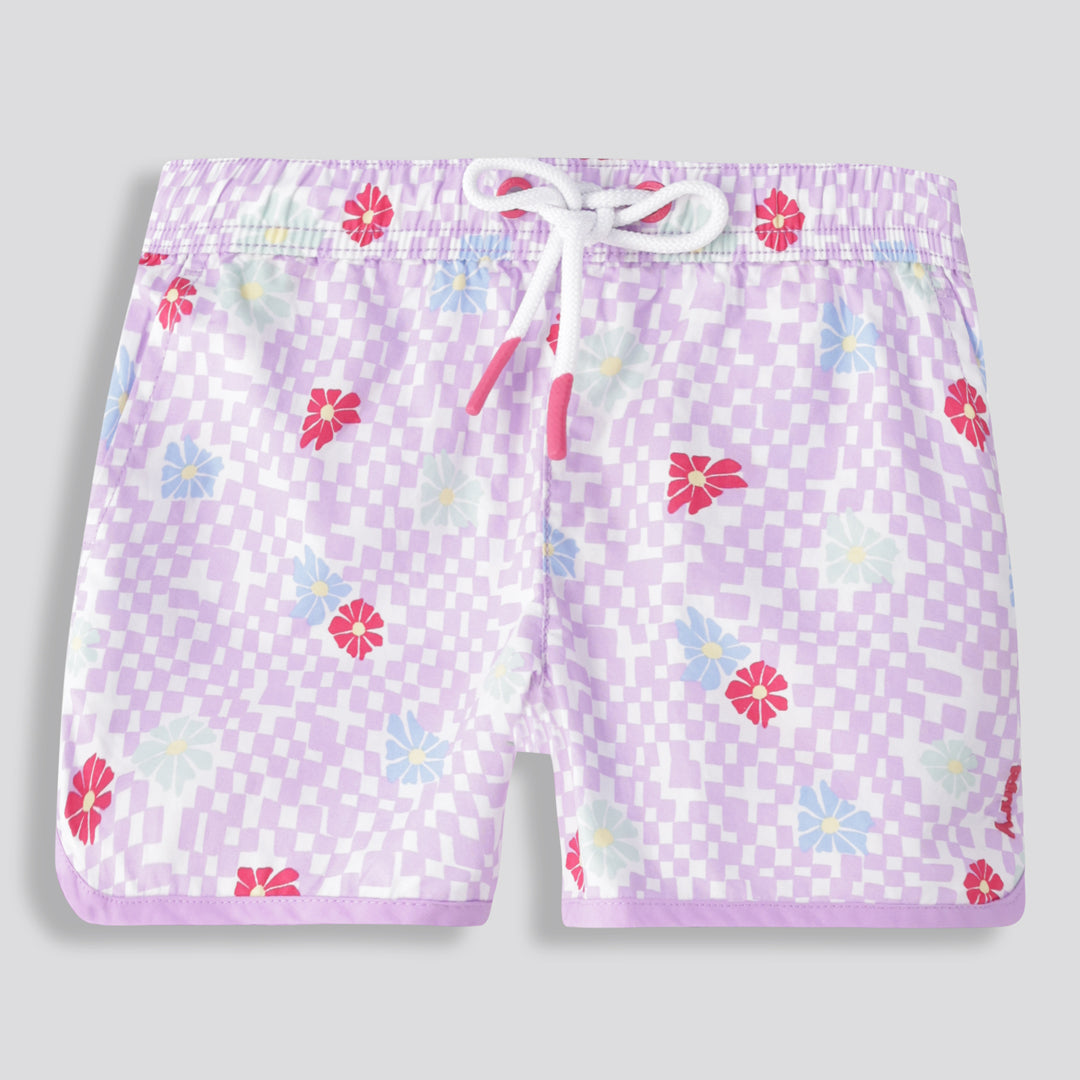 Girls Pool Shorts _ 166021 _ Multi