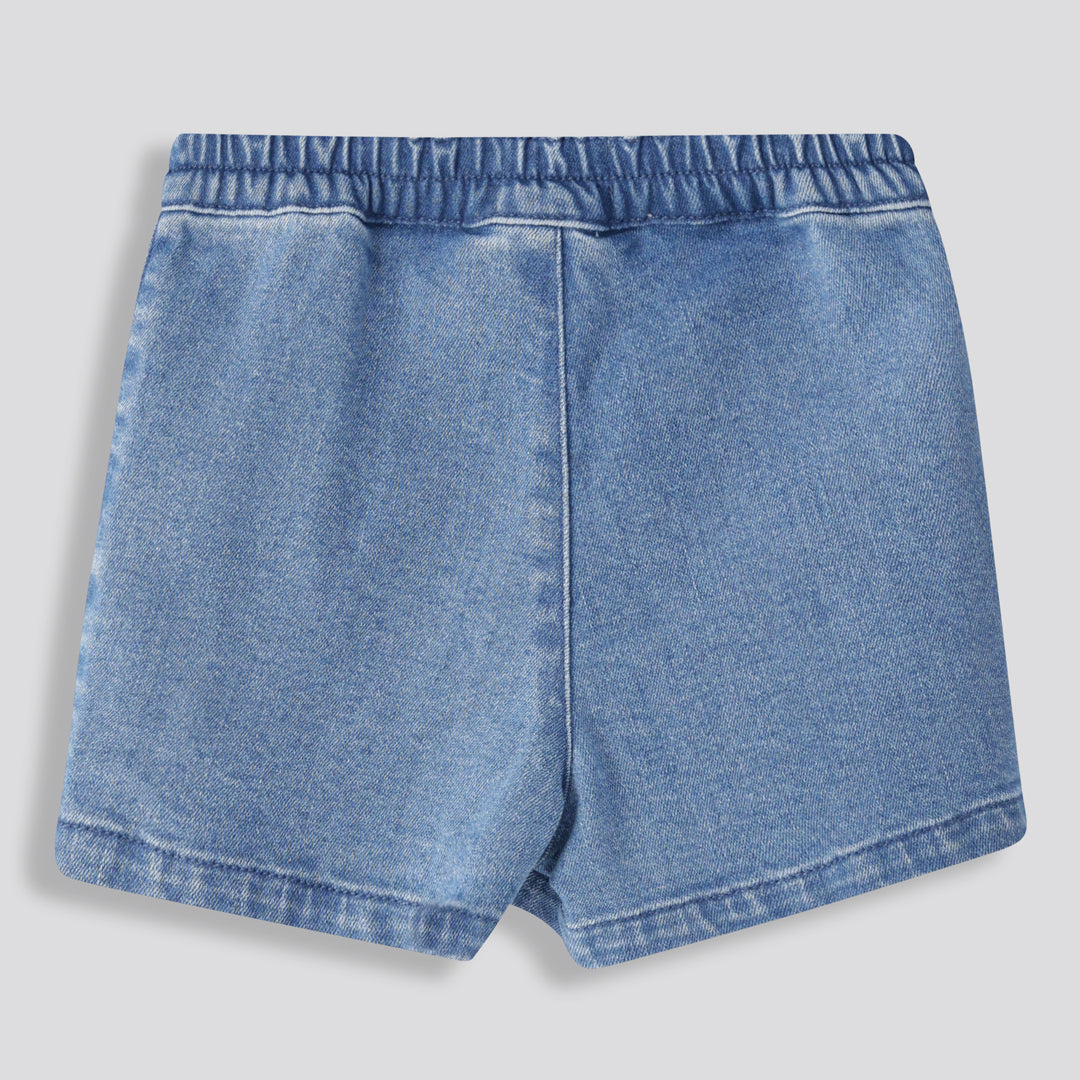 Girls Denim Skort _ 166475 _ Light Wash