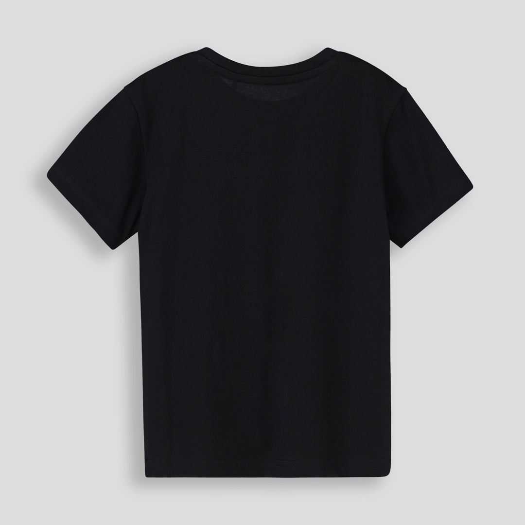 Boys Statement Tee _ 167041 _ Black