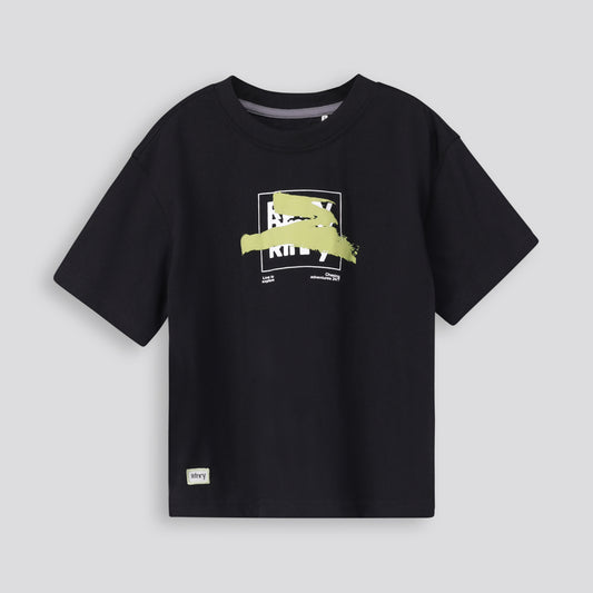 Boys Graphic Tee _ 167618 _ Black
