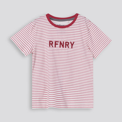 Girls Branded Tee _ 167908 _ Rose