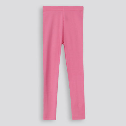 Girls Rib Leggings _ 168082 _ Rose