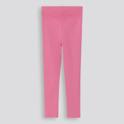 Girls Rib Leggings _ 168082 _ Rose