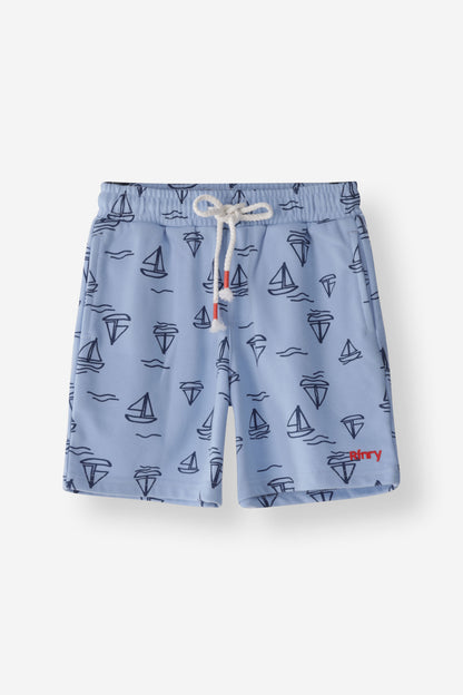 Regular Fit Drawstring Shorts