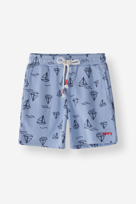 Regular Fit Drawstring Shorts